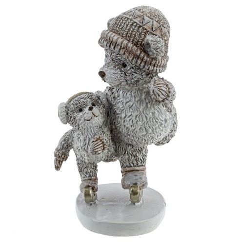 Фигурка декоративная "Мишки", L8,5 W6 H10,5 см