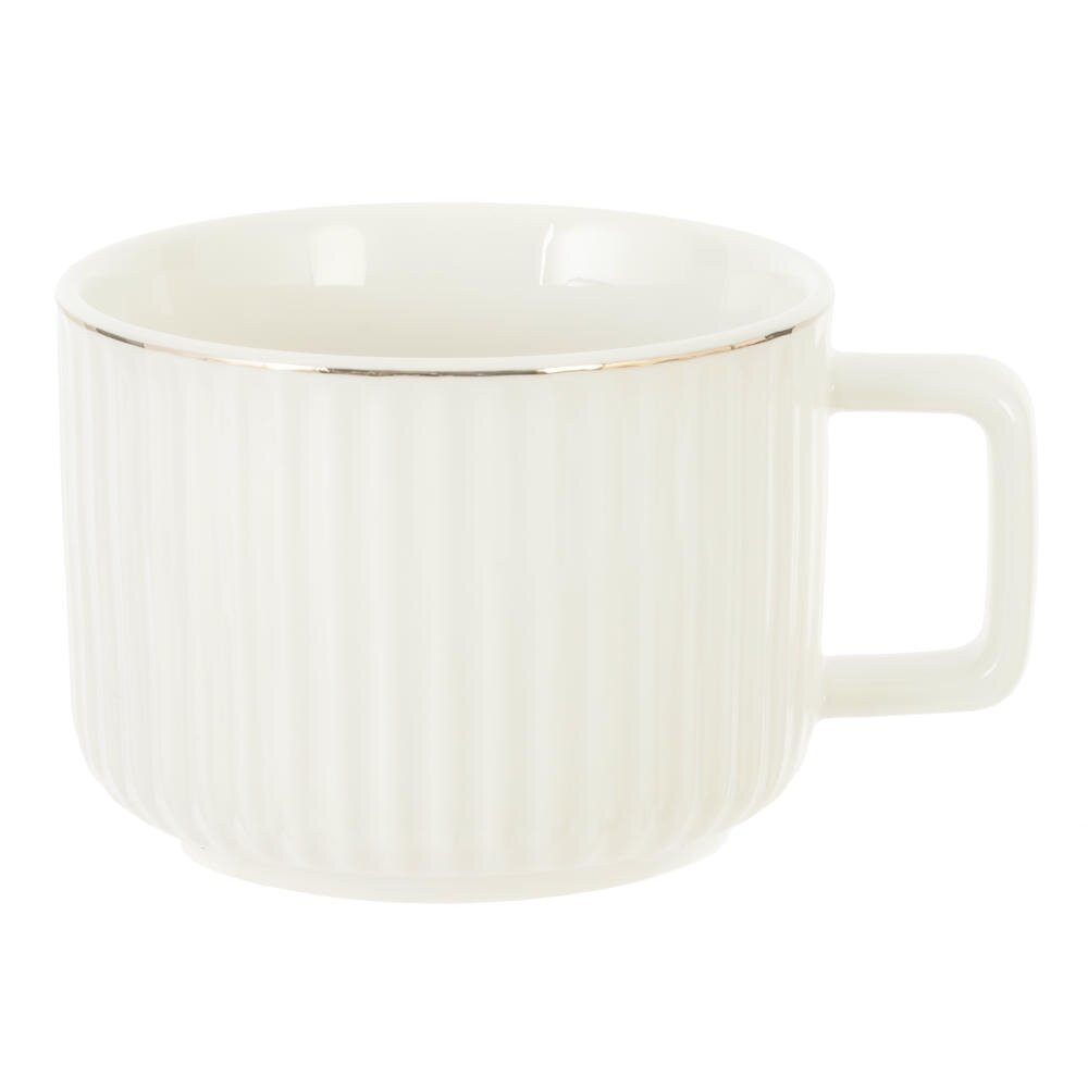 Чашка с блюдцем, 270 мл, L15 W15 H7,5 см