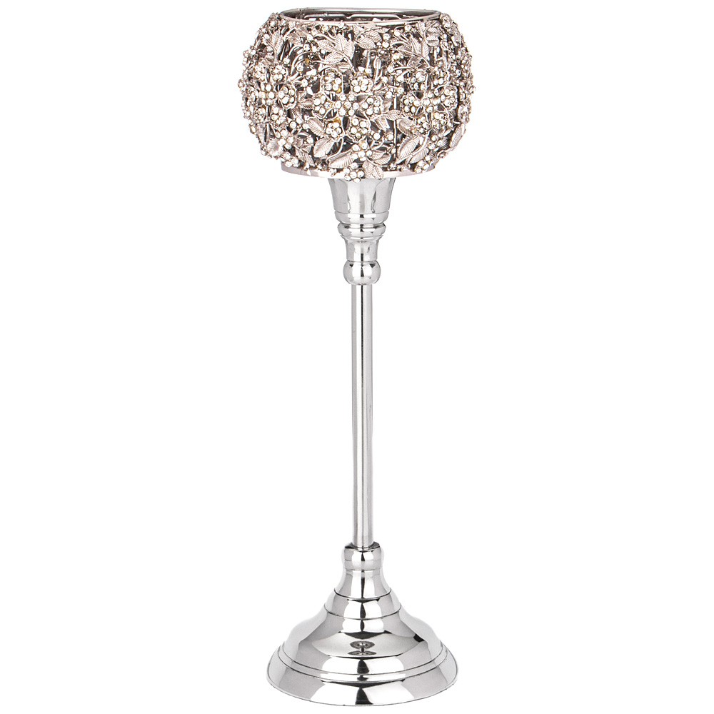 ПОДСВЕЧНИК "БОХО" ДИАМЕТР=11 СМ. ВЫСОТА=34 СМ