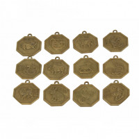 Набор монет "Знаки зодиака"    