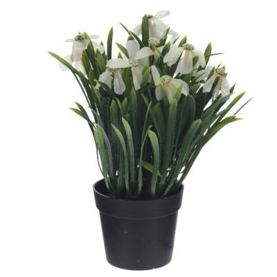 Цветочная композиция, L16 W10 H25 см