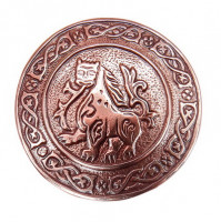 Брошь "Благородный лев"