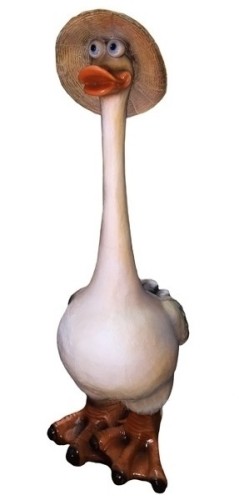 Фигурка садовая "Модный гусь"