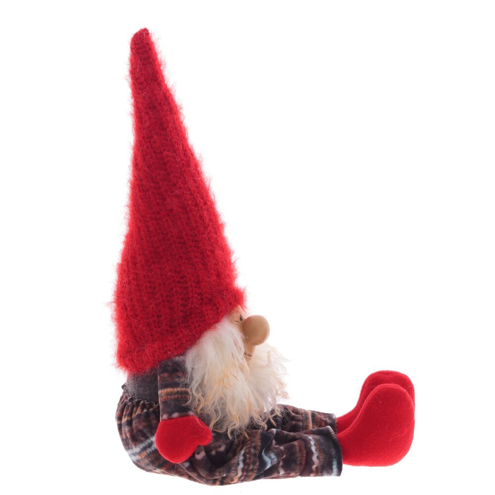 Игрушка набивная "Гном", L17 W12 H53/32 см