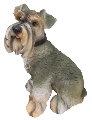 Декоративная садовая фигурка "Миттельшнауцер"