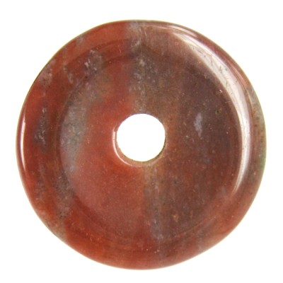 R411-03 Агат круглый с отверстием 2,4-3см