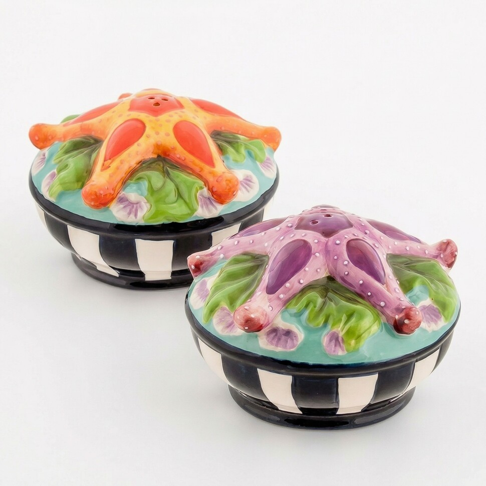 BS-105 Набор соль-перец "Морская звезда" BS-105 Набор соль-перец "Морская звезда"