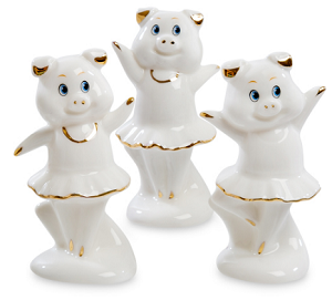 Набор статуэток "Три балерины" 3 шт. Набор статуэток "Три балерины" 3 шт.