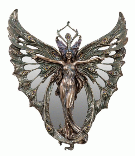 Панно-зеркало "Пава"