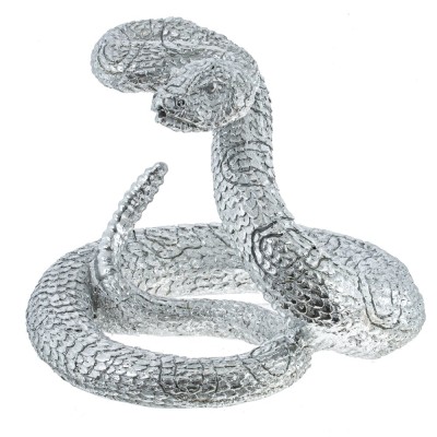 Фигурка декоративная "Змея", L16 W18 H14 см, 2в.