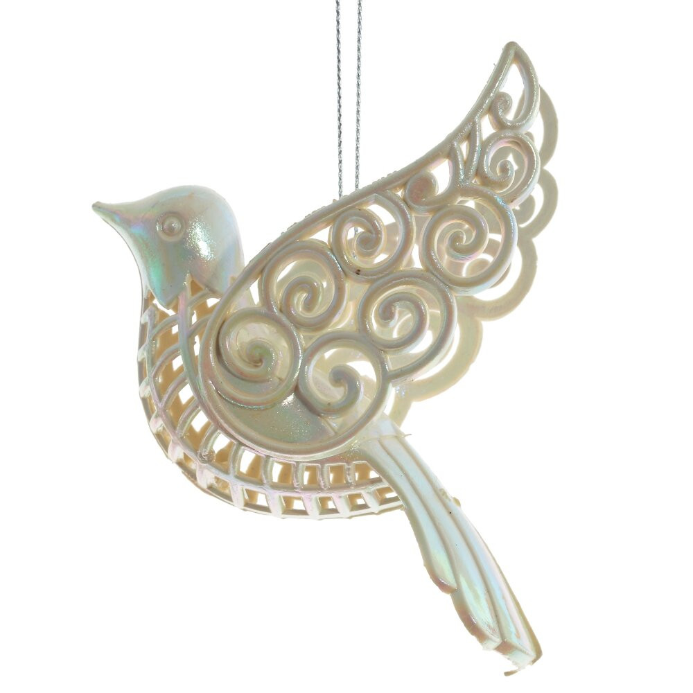 Украшение новогоднее "Птичка", L11,5 W4,5 H9,5 см
