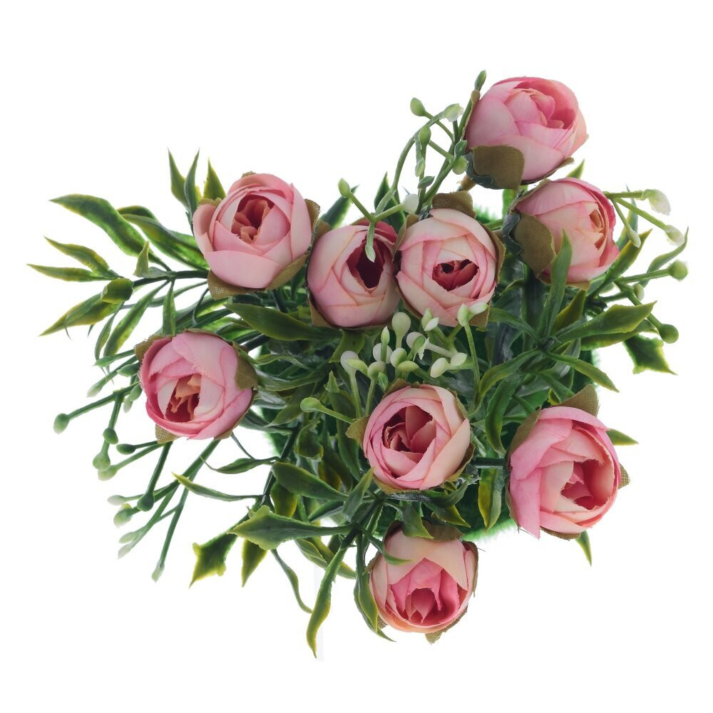 Цветочная композиция, L13 W13 H19 см