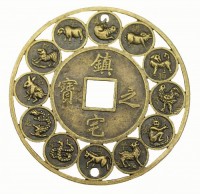 Декоративная монета "Zodiac" 10 шт.   