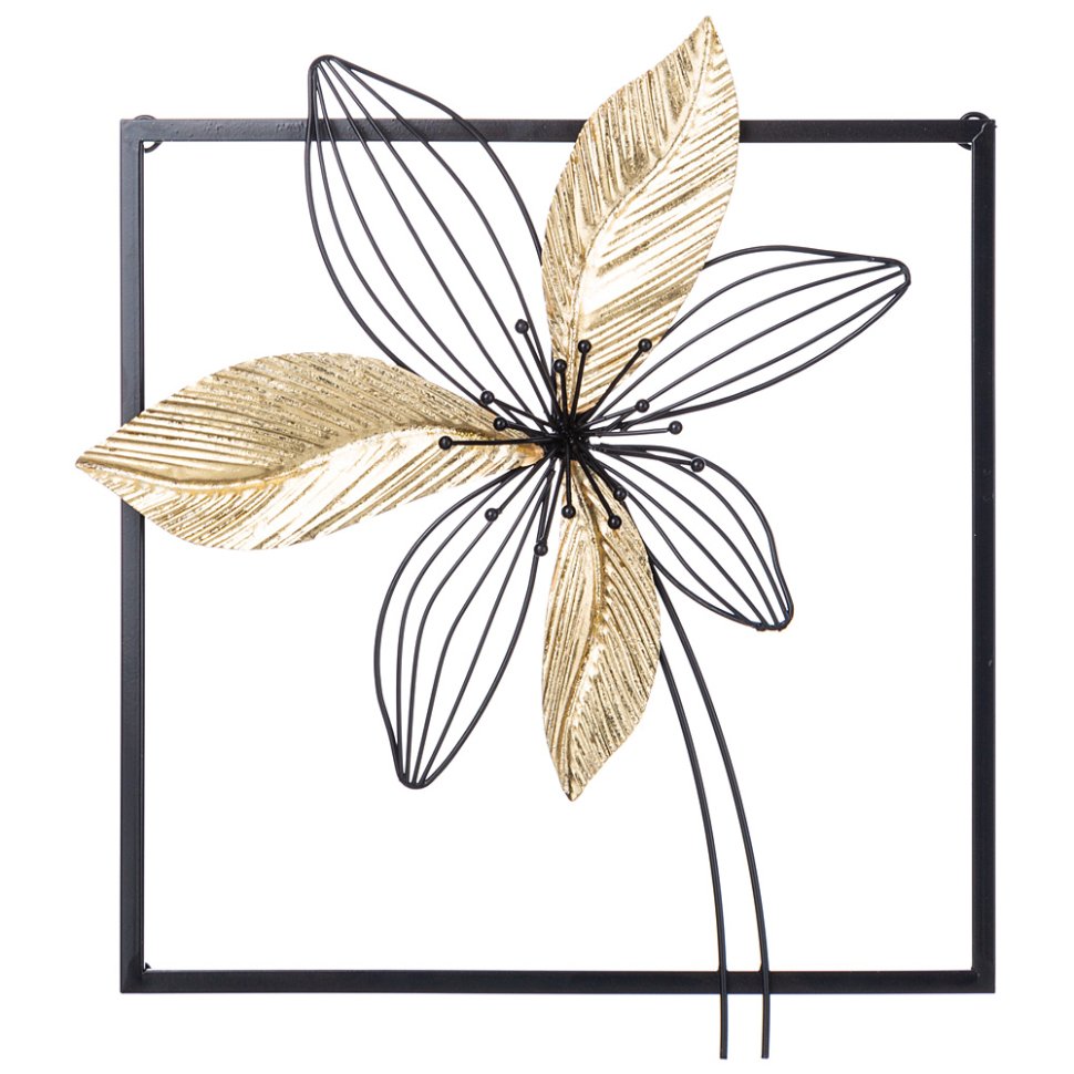 Панно Настенное Коллекция "Цветочная Симфония" 37,5*44,5*5,1 см