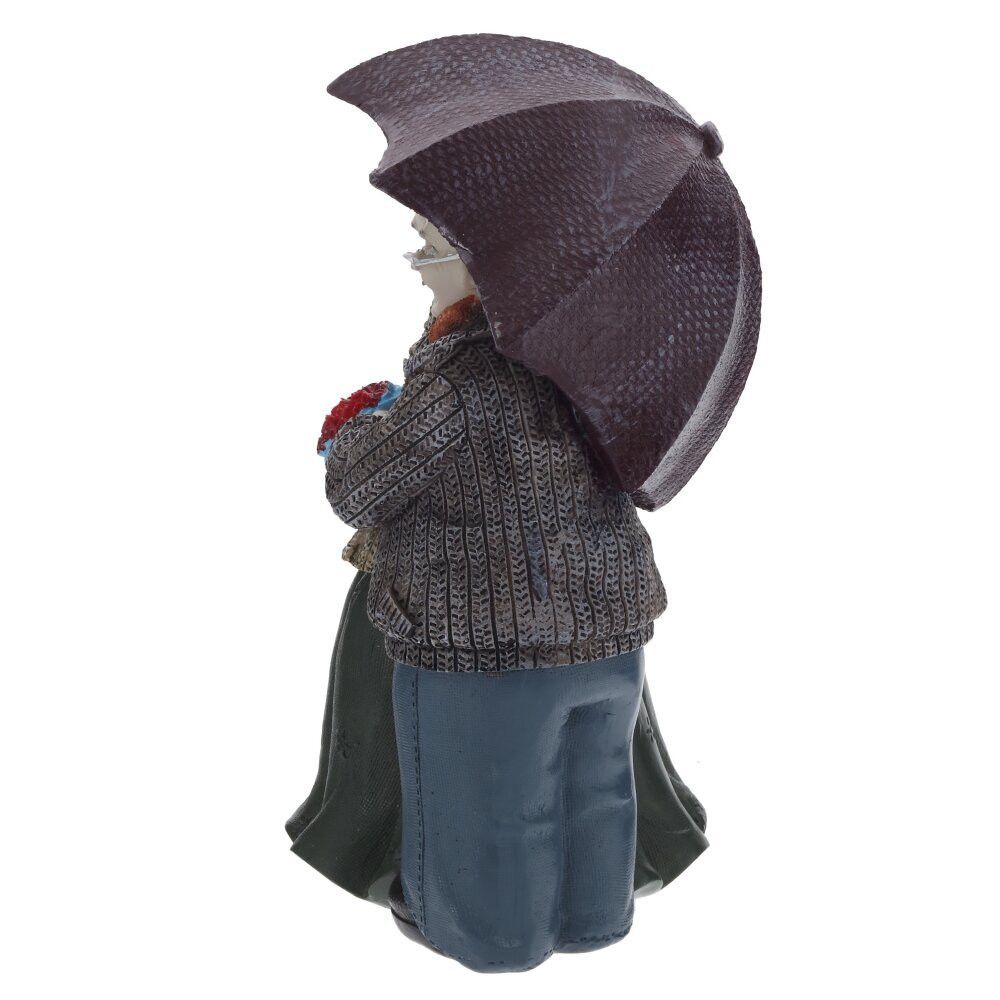 Фигурка декоративная "Бабушка с дедушкой", L12 W9,5 H18,5 см