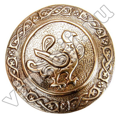 Брошь "Райская птица"