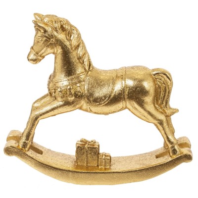 Фигурка декоративная "Лошадка-качалка", L15 W3 H15 см