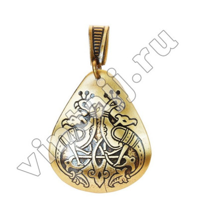 Подвеска "Птицы у Мирового Древа"