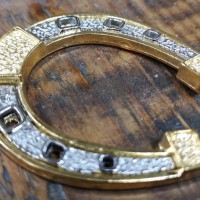 Декоративная подкова "Золотая" 5 шт.