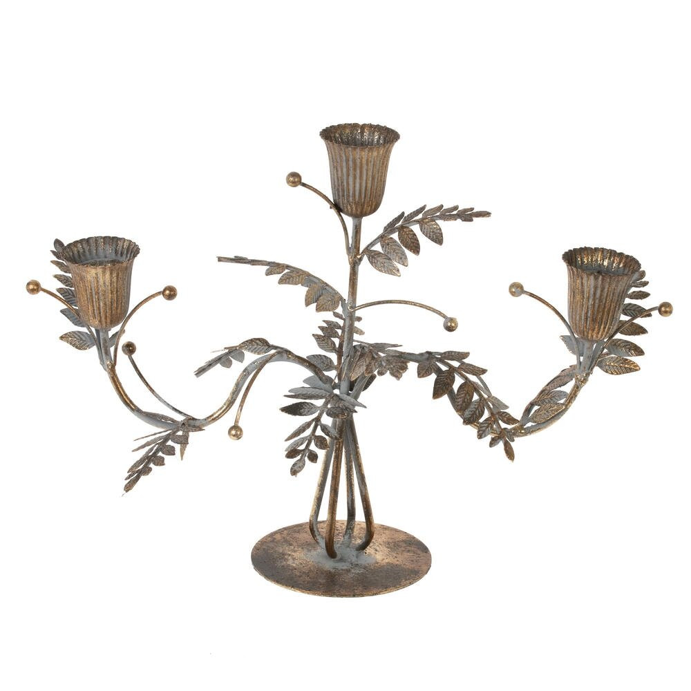 Подсвечник, L35 W14 H24 см