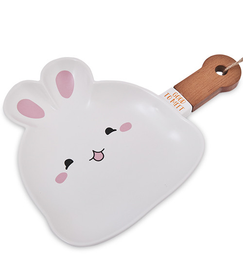 FD-65 Блюдо с ручкой "Зайчик" 450мл