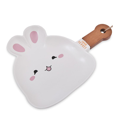 FD-65 Блюдо с ручкой "Зайчик" 450мл