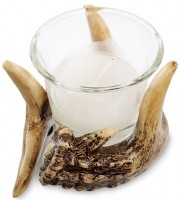 Подсвечник со свечой "Horn"