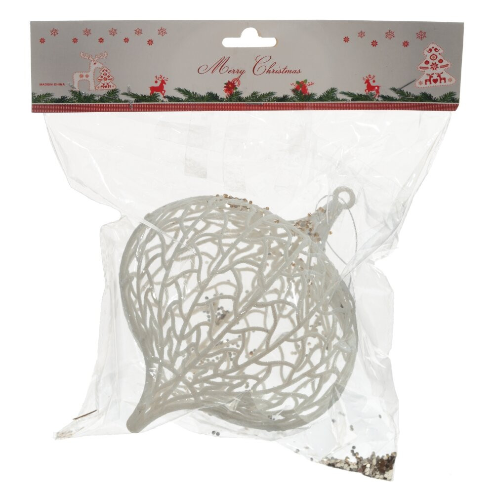 Украшение новогоднее "Шар", D 15 см, L15 W15 H19 см