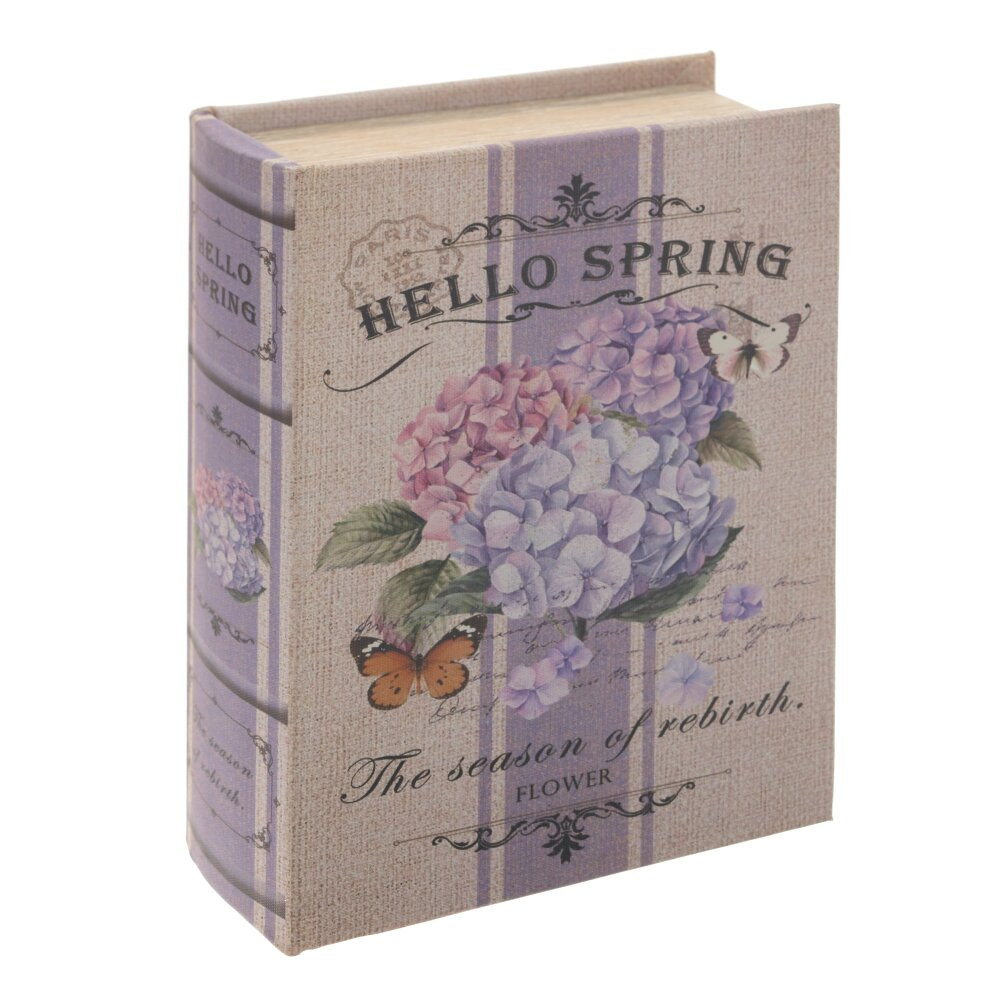 Шкатулка-книга с кодовым замком, L16 W7 H22,5 см