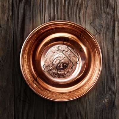 Плошка декоративная "Мирная птица с нимбом"