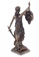 Статуэтка-часы "Фемида с мечом"