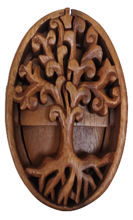 Шкатулка с секретом "Древо жизни" Шкатулка с секретом "Древо жизни"