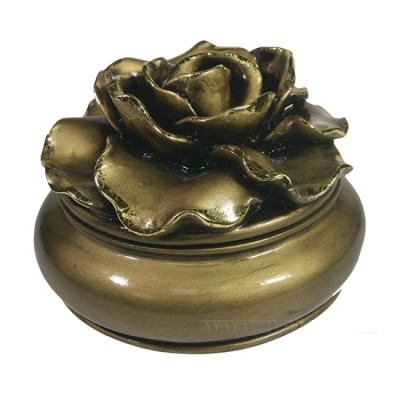 Декоративная шкатулка "Золотой пион"  