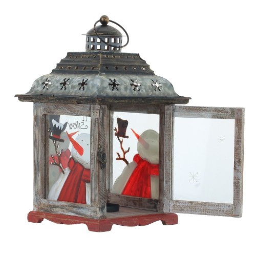 Фигурка декоративная "Фонарик", L21 W21 H38,5 см