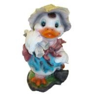 Фигурка садовая "Утенок дровосек"  