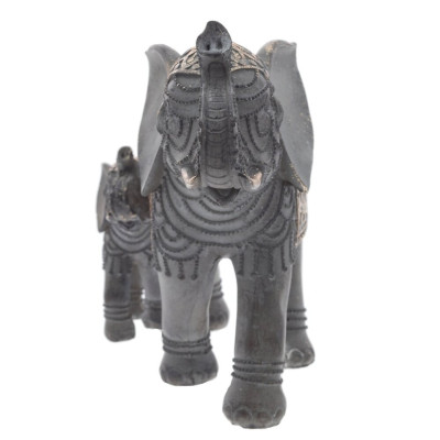 Фигурка декоративная "Слоны", L26 W10,5 H18,5 см