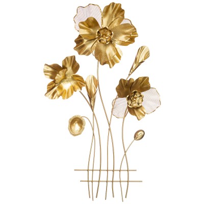 Панно Настенное Коллекция "Цветочная Симфония" 47*80*8,3 см