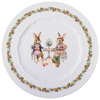Тарелка Обеденная Lefard "Rabbits Family" 25,5 см