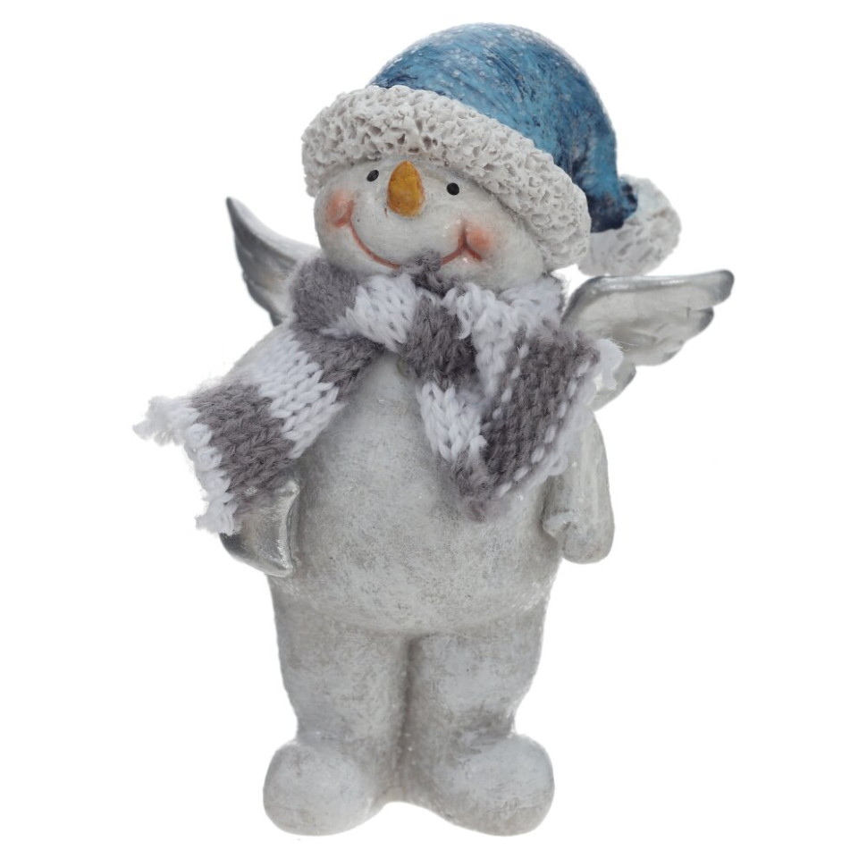 Фигурка декоративная "Снеговик", 2в., L6 W4 H8,5