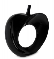 Интерьерная статуэтка "Черное яблоко"          