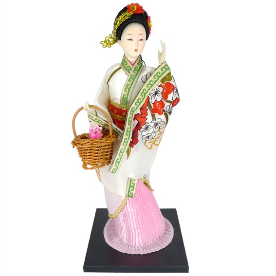 Кукла Китаянка 30 см, пластик, ткань