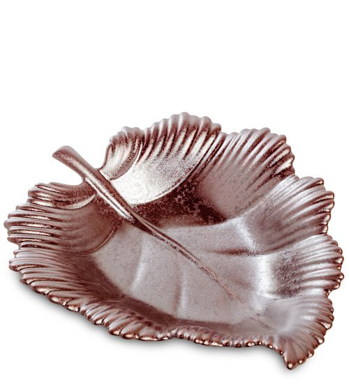 OS- 97 Декоративное блюдо Коллекция "Листья"