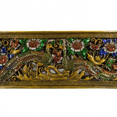 Панно "Императорские павлины"