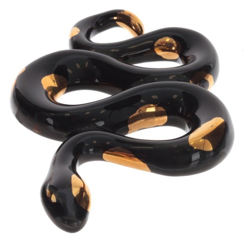 Фигурка декоративная "Змея", L12 W1,5 H7,5 см