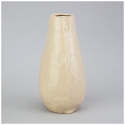 ВАЗА 13*13*25СМ ЦВЕТ: БЕЖЕВЫЙ