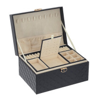 Шкатулка для украшений с дорожным футляром, L25 W18 H12,5 см