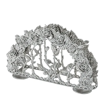 Салфетница "Розалия" никелированная