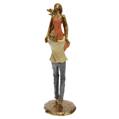 Фигурка декоративная "Влюбленная пара", L15 W9,5 H29,5 см