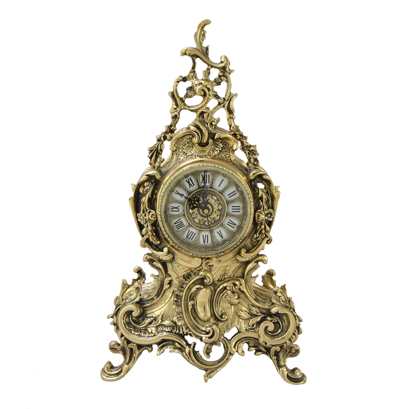 Каминные часы с канделябрами "Луи Велло"