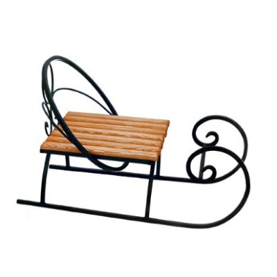 Декоративные изделие для сада "Санки для декора" 